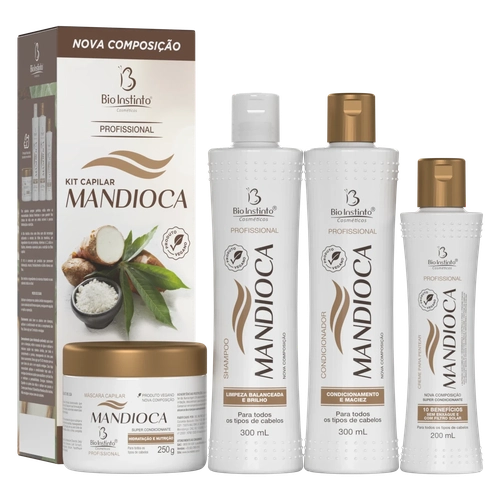 Kit Capilar Mandioca Bio Instinto