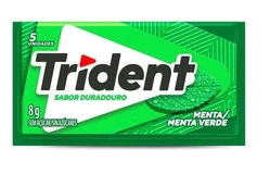 Trident Menta Sem Açúcar 8g