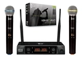 Microfone Sem Fio Duplo Uhf Display Digital 30 Canais Udx 02
