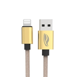 Cabo Usb-c Tipo-c Para Lightning C3tech 1M Dourado - Cb-cl200gd