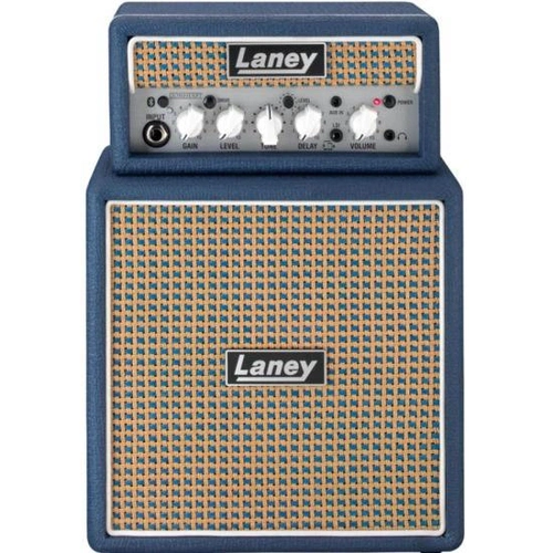 Mini Amplificador De Guitarra Laney Ministack-b-lion Azul