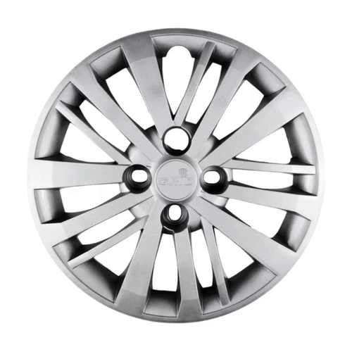 Calota Grid Aro 14 p 299 Cb-pta Fiat Argo/cronos 2023 Prata