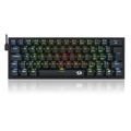 Teclado Mecânico Redragon Fizz RAINBOW Preto 60% ABNT2 Blue - K617-R-B