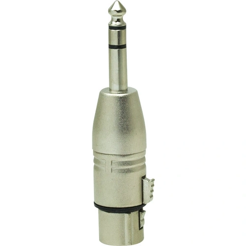 Adaptador Xlr 3 Pin Femea X P10 Macho Stereo Nickel Pct C/10 Loud