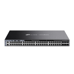 Switch Gerenciavel Gigabit L3 Empilhavel de 54 Portas C/ 48 Portas 10/100/1000 e 6 Slots Sfp+ de 10 Gbps Sg6654x Smb