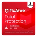 Total Protection Mcafee 3 Dispositivos 12 Meses - Mtp31bam3mti
