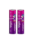 Pilha Recarregável AA Elgin 2500mah ( pequena ) com 2 unidades.