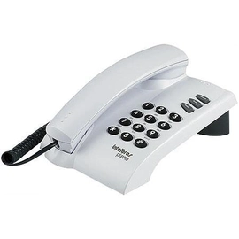 Telefone Pleno C/ Fio Cinza Sem Chave 4080055