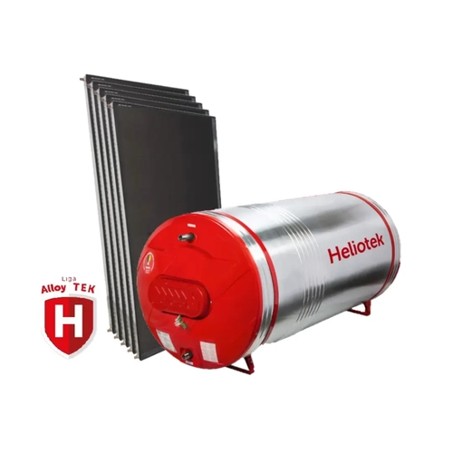 Kit Aquecimento Solar - 1.000 Litros - Alta Pressão p/ Água Agressiva - Reservatório INOX 316L - HELIOTEK