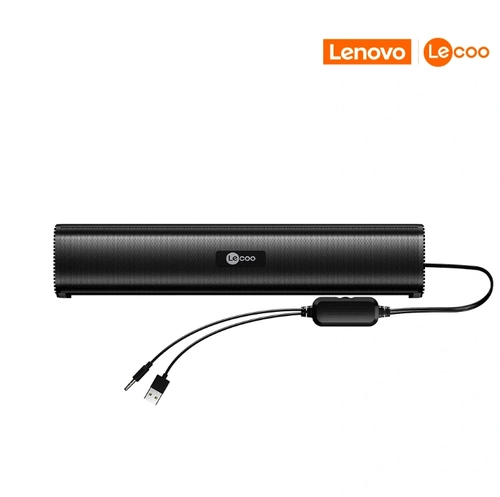 Soundbar 2.0, DS107, Preta, Lecoo