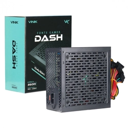 Fonte 350W Gamer Dash Preto - Vfg350wpv2