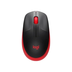 Mouse Logitech M190 Vermelho Sem Fio 910-005904-c