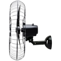Ventilador Osc Parede Comercial 60cm 3 Pás - Bivolt -  Preto