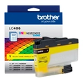 Cartucho De Tinta Brother Amarelo 1.5k - Lc406ys