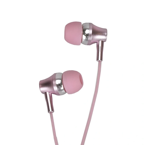 Fone De Ouvido Evus F-09 Intra Auricular Premium Rosa