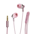 Fone De Ouvido Evus F-09 Intra Auricular Premium Rosa