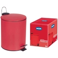 Lixeira Modern 5 Litros Vermelha 008342