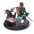 Figure Demon Slayer: Kimetsu No Yaiba - Nezuko Kamado e Tanjiro Kamado - Precious G.e.m Series Ref.:831157