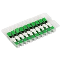 Conector Fast Sc/apc C/ Clip e Trava Cf-5204a-a Embalagem C/10