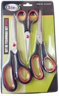 Tesoura Multiuso Kit c/3pçs cores sortidas Ref.8000T / 8203T