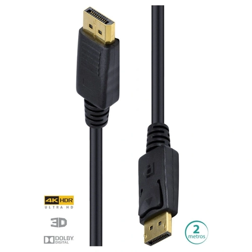 Cabo Displayport 1.3v Ultra 120hz - 2 Metros - Dp13-2