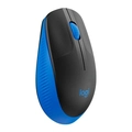 Mouse Sem fio Logitech M190 Preto/Azul
