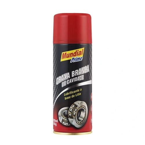 Graxa Branca de Cavidade Spray 200ml Mundial Prime