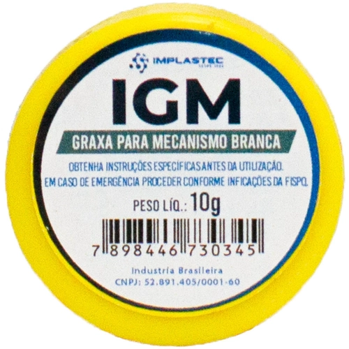 Graxa Branca para Mecanismos Pote 10g
