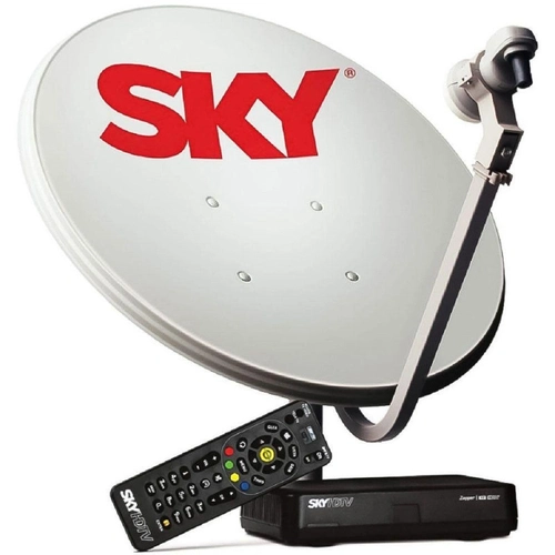 Caixa Kit Sky Conforto Antena 75cm 850x850x100/50 Onda Dupla