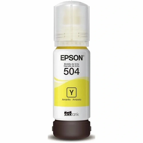 Refil Tinta Epson 504 Amarelo - Epson