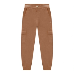 Calça Jogger Moletinh com Botão e Bolsos Laterais Onda Marinha - Masculina