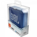 Caixa Multimídia Portátil JBL Bluetooth Azul - GO 2