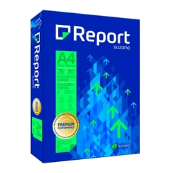 Papel Sulfite A4 75g Resma com 500 Folhas Verde Report Suzano