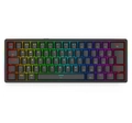 Teclado Gamer Mecanico Redragon Akali 60% RGB Preto - K642-RGB PT Brown