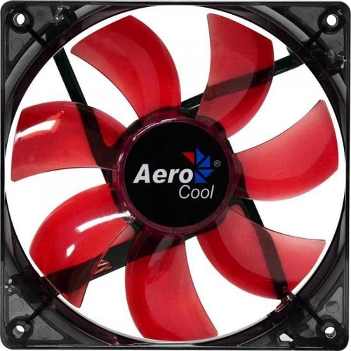 Cooler Fan 12cm Red Led Vermelho Aerocool -  En51363
