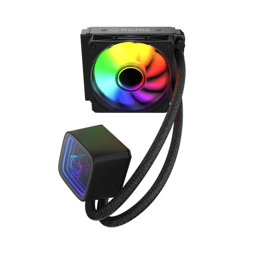 Water Cooler Pcyes Tundra Black Vulcan Argb 120Mm - Wctbk120