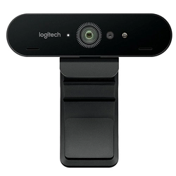 Webcam Logitech Brio 4K Pro Ultra HD, Tecnologia HDR, RightLight 3, Preta - 960-001178