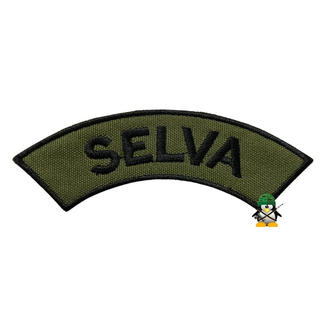 Distintivo Semicircular Bordado de Baixa Visibilidade - Manicaca (Selva)