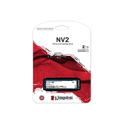 SSD Kingston NV2, 2TB, M.2 NVME, 2280, PCIE 4.0, Leitura 3500mbs e Gravação 2800mbs - SNV2S/2000G