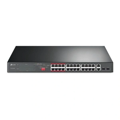 Switch Poe+ C/ 24p 10/100mbps e 2p Gigabit Tl-sl1226p Smb Imp