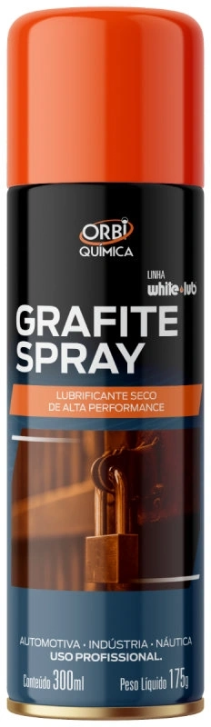 Grafite Spray Orbi Quimica Lubrificante Seco