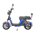 Scooter Bicicleta Eletrica Wx-11 Wehawk 1000w Bat 60v 20ah 2 Lugares Bandeira Inglaterra