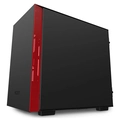 Gabinete NZXT H210I Matte Black/Red - CA-H210I-BR
