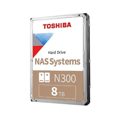 Hd Interno Toshiba N300 Nas 8tb 3,5' 7200rpm Sata Iii - Hdwg780xzsta
