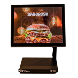 All In One Postech S2 Pos1500-sw 15" Intel Core I5-8250u 8gb 128gb Ssd Windows 10 Iot - Pos-17230009