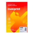 Etiqueta Adesiva Maxprint Carta 6180 66,7 X 25,4mm com 100 Folhas