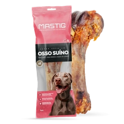 Osso Fêmur Suíno Mastig para Cães 1un