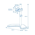 Suporte Monitor Fixo 14'' 32'' Aquario - Sim-400