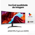 Monitor Lg 34" 100hz 5ms Ultrawide Curvo - 34wr50qc-b.awzm