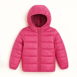 Jaqueta Puffer Peluciada com Capuz Grand Bazar  - Feminina